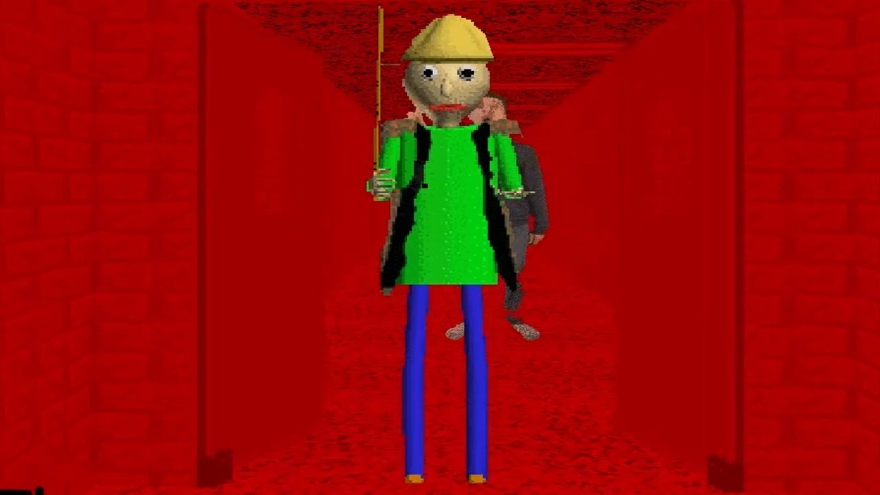 CAMPING BALDI FOUND IN THE ORIGINAL SCHOOL! || Baldi's Basics in ...