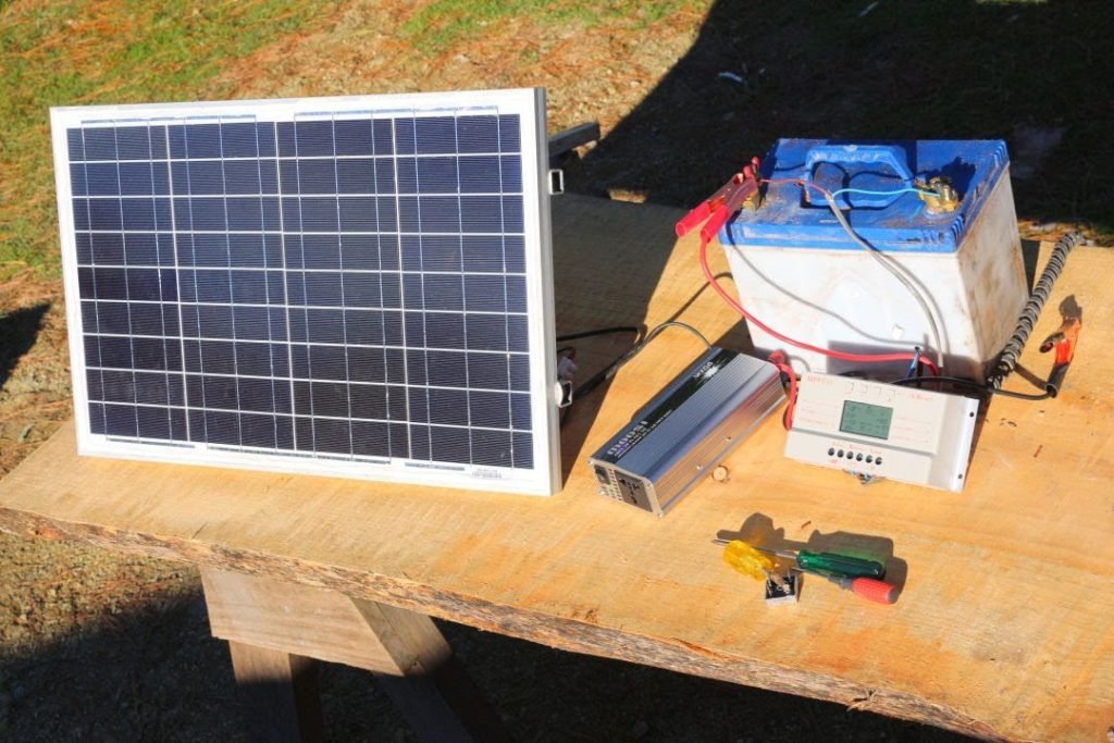 How to build a basic portable solar power system -camping,boating,off ...